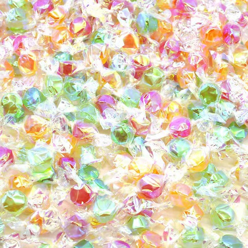 Paper Crane Fruit Hard Candy, Multicolored Fruit Candy, Mixed Flavor Candy, Bulk Wedding Celebration Happy Candy, Crystal Candy, Wholesale