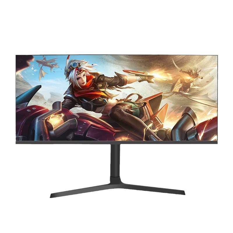 34-дюймовый изогнутый игровой монитор для киберспорта 4K 165 Гц безрамочный, 21:9, ЖК-дисплей для рабочего стола