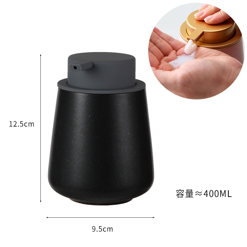 Loción gris cubierta geométrica borde redondo Negro