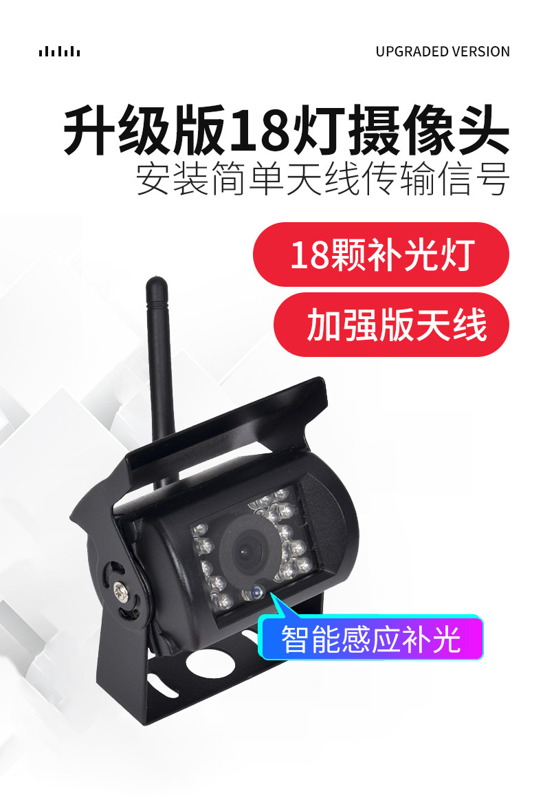 Truck Bus Van Wireless WIFI Car Camera HD Infrared Night Vision