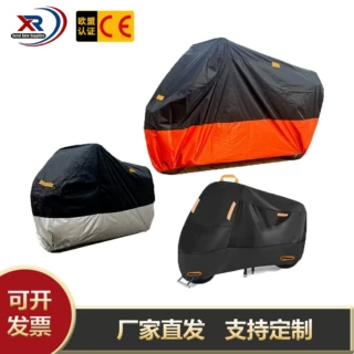 跨境爆款摩托车罩210D牛津布防雨防晒电动电瓶车车衣摩托车车布罩