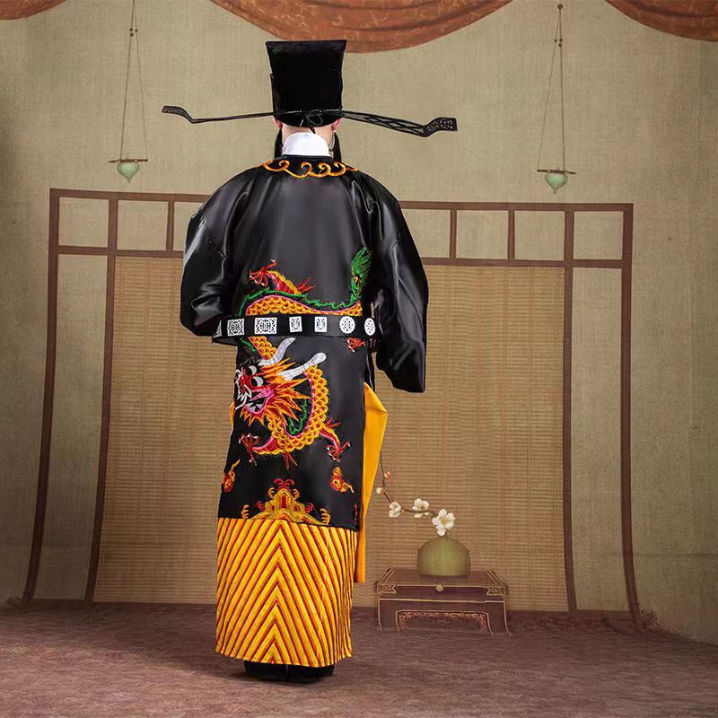 京剧戏剧古装包公演出服装包拯包青天服装宰相丞相蟒袍舞台表演服-阿里巴巴