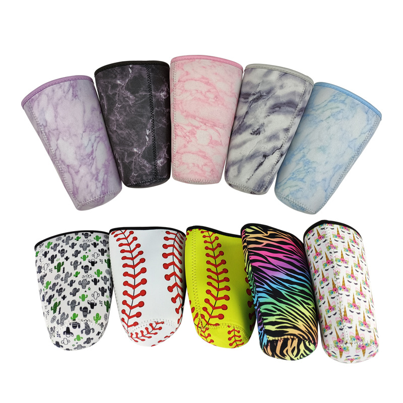 亚马逊热销潜水料啤酒饮料咖啡车载杯防烫提手布套 30oz冰霸杯套