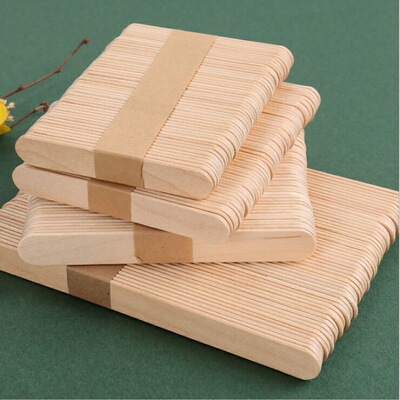 Popsicle sticks Ice cream Lollipop Club Ice cream sticks Material Science diy Stick make board Wood One piece On behalf of