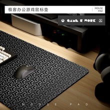 leather computer desk mat large mouse pad black writing ta1