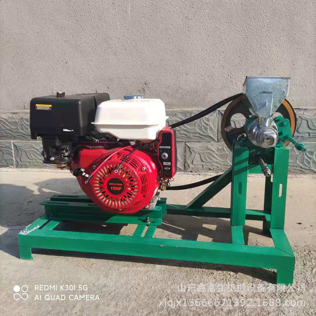 空心棒月亮弯型康乐果机五谷粮食膨化机米花棒机食品江米棍机商用