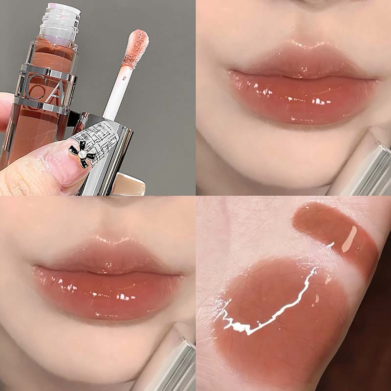CAPPUVINI Brillo de labios hidratante transparente para cubrir las líneas de los labios Espejo de labios de vidrio para sostener el maquillaje Esmalte de labios Brillo de labios Maquillaje transfronterizo image 10