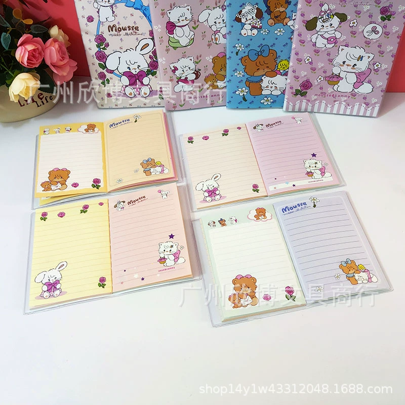 Notebook (Mikko) Creative Cartoon Coloring Pages with Rubber Sleeve, 3 Sizes (48 pictures)
