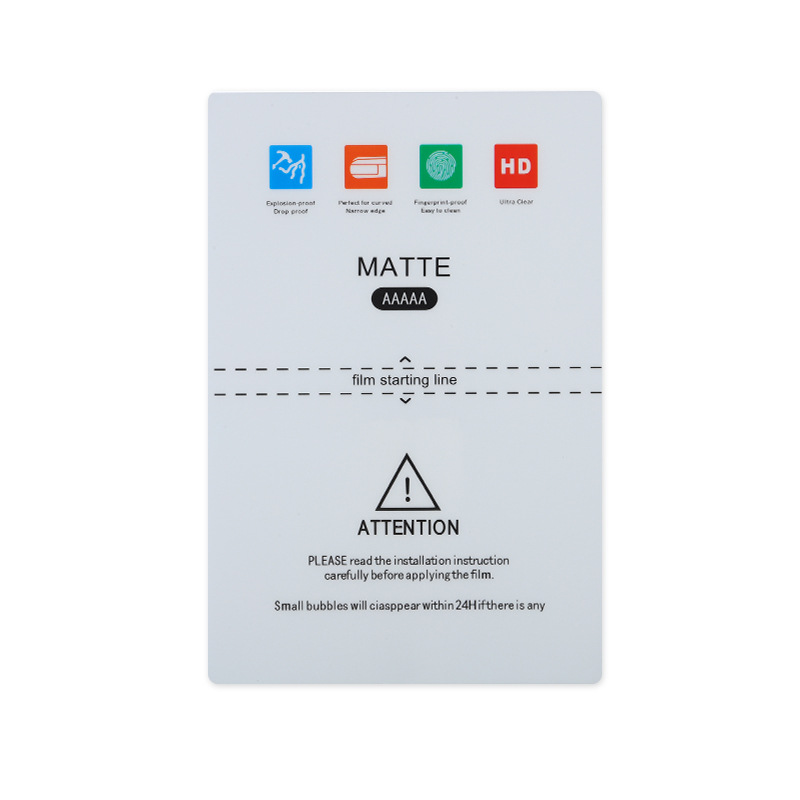 Máquina cortadora de película inteligente Película de gel especial Película de alta definición Película antipática Máquina cortadora de película de 8 pulgadas Consumibles Película blanda Abrasilado HD