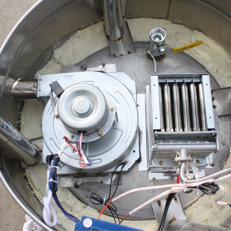 Aislamiento térmico ahorro de energía horno de vapor de gas circular horno de vapor de tres agujeros máquina de pan al vapor de salchicha al vapor comercial máquina de polvo al vapor de pan al vapor