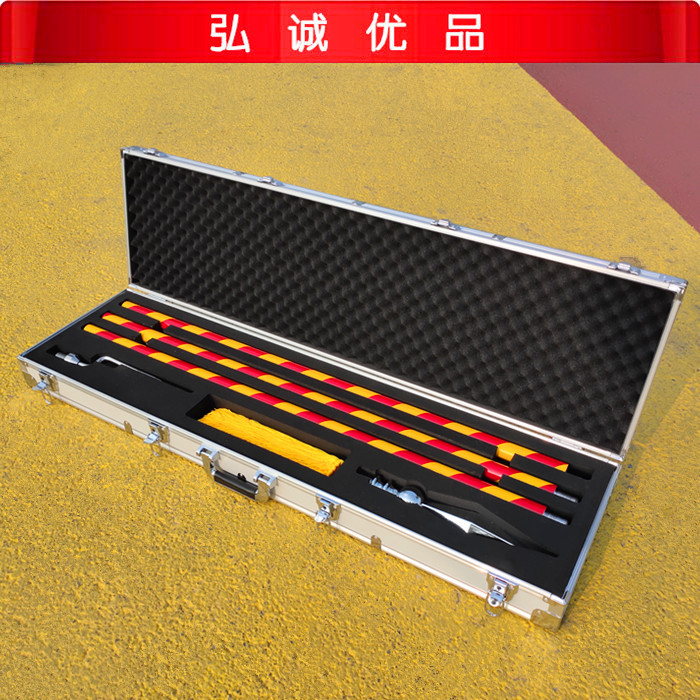 仪仗队旗杆护卫队旗杆森林救援授旗仪式枪头不锈钢手持领队杆