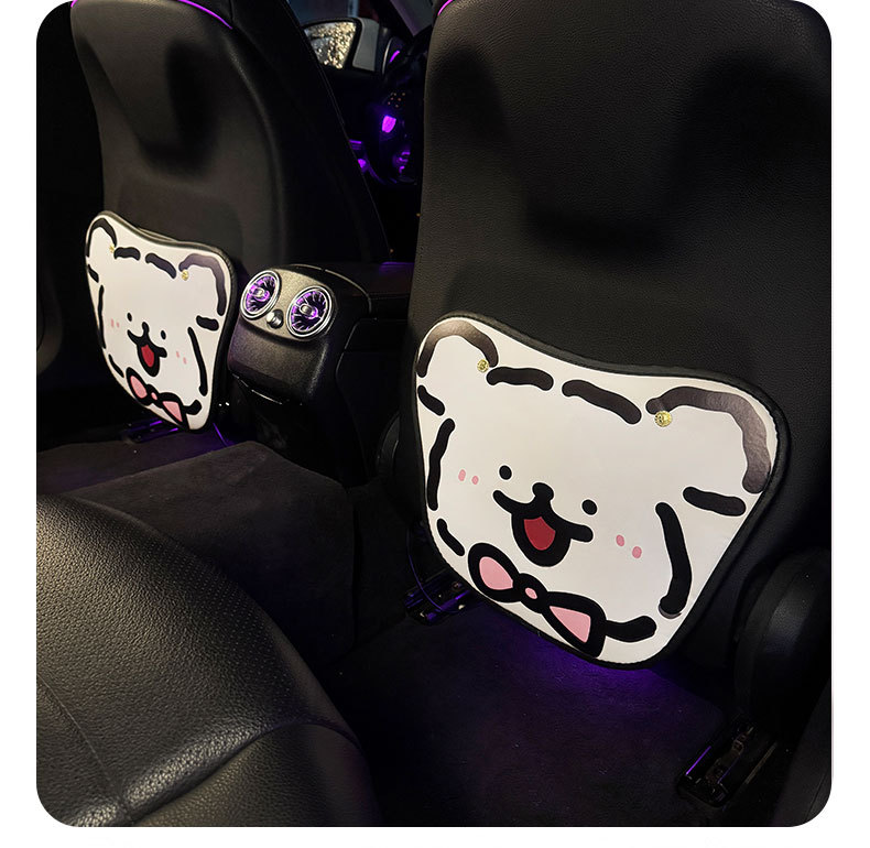 Line Puppy Anti-Kick Pad Universal Rear Seat Back Anti-Dirty Protective Pad Car Rear Seat Protective Pad Anti-Wear Pad