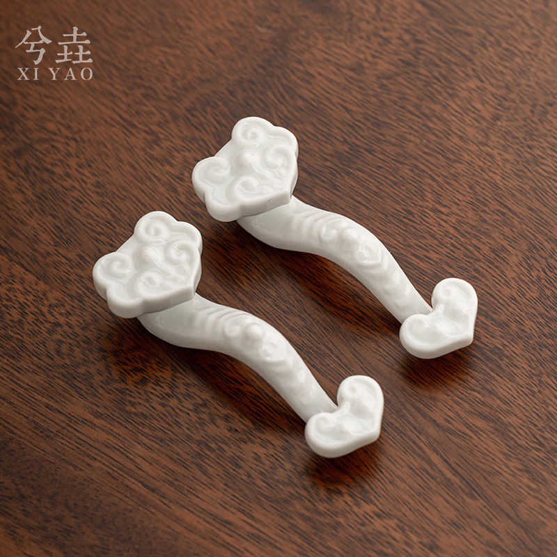 Tea Table Surrounding Tea Ceremony Ornaments, Ruyi Shelf, Tea Pet Cover, Ceramic Pen Holder, Pen Holder, Study Room Four Treasures Ornaments Tea Table Surrounding Tea Ceremony Ornaments, Ruyi Shelf, Tea Pet Cover, Ceramic Pen Holder, Pen Holder, Study Room Four Treasures Ornaments