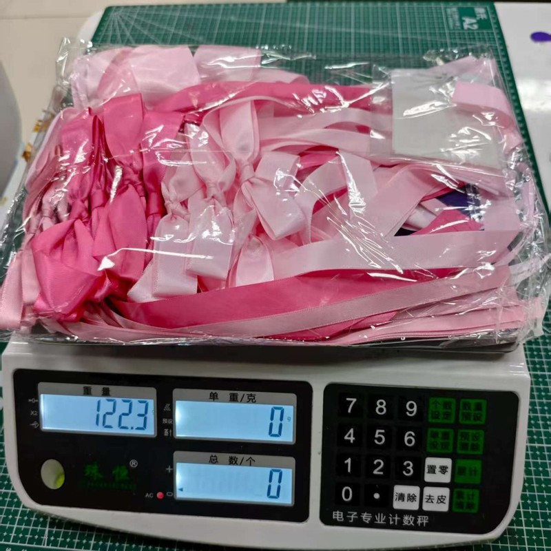 40个装粉色蝴蝶结墙壁装饰套装YYH257221|undefined