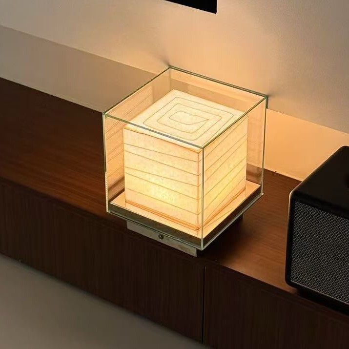 Andaz Lamp by Jiutang Design, Tokyo Andaz Hotel Designer Paper Lamp, Italian-Style Ambiance, High-End Feel, Japanese-Style Table Lamp