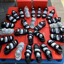 罗马凉鞋女2024夏季新款时尚外穿百搭厚底女鞋防滑轻便露趾沙滩鞋