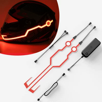 Cold light sheet — Motorcycle Helmet Modification Accessories