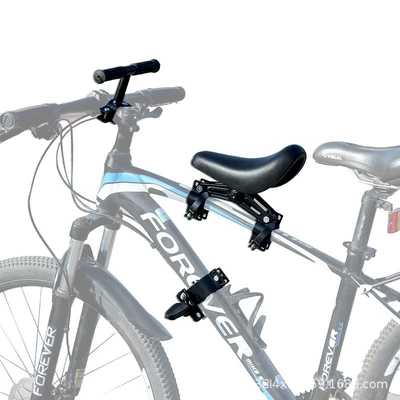Cross-border export mountain bike child seat bicycle front child seat baby seat safety child seat cushion (Electric car child seat) - mountain-bike-front-seat-three-piece-set