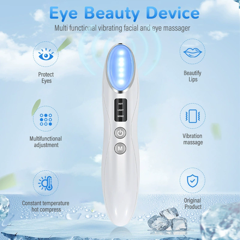 Кросс-граница Mei Eye Инструмент Домашний Вибрационный вспомогательный инструмент Массажная ручка для глаз Mei Eye Нагреватель