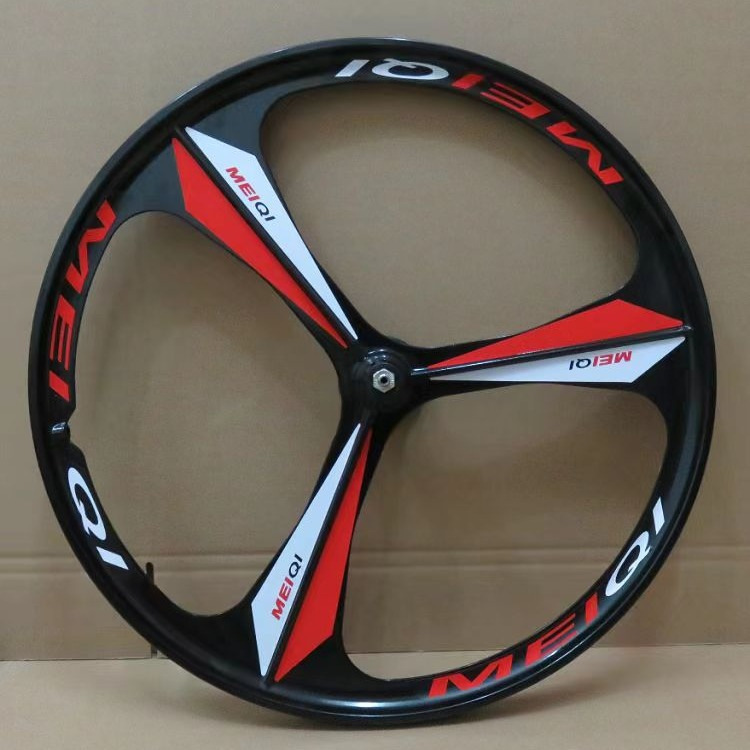 20/24/26-inch mountain bike bearing bearing integrated wheel set disc brake magnesium aluminum alloy wheel set rotary hub