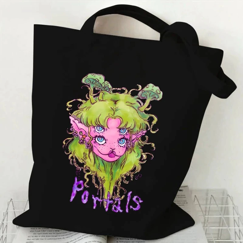 Сумка в стиле ретро Y2K Мериелин Мартинес Ms. Canvas Maggie Bag Retro Y2K Эстетическая сумка певица музыкальная сумка для покупок