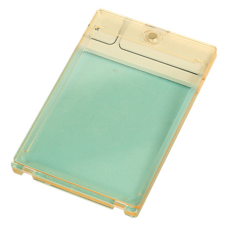 Shell card brick colorful transparent card holder ins star album Bao Ke Meng acrylic brick 3-inch Polaroid wholesale