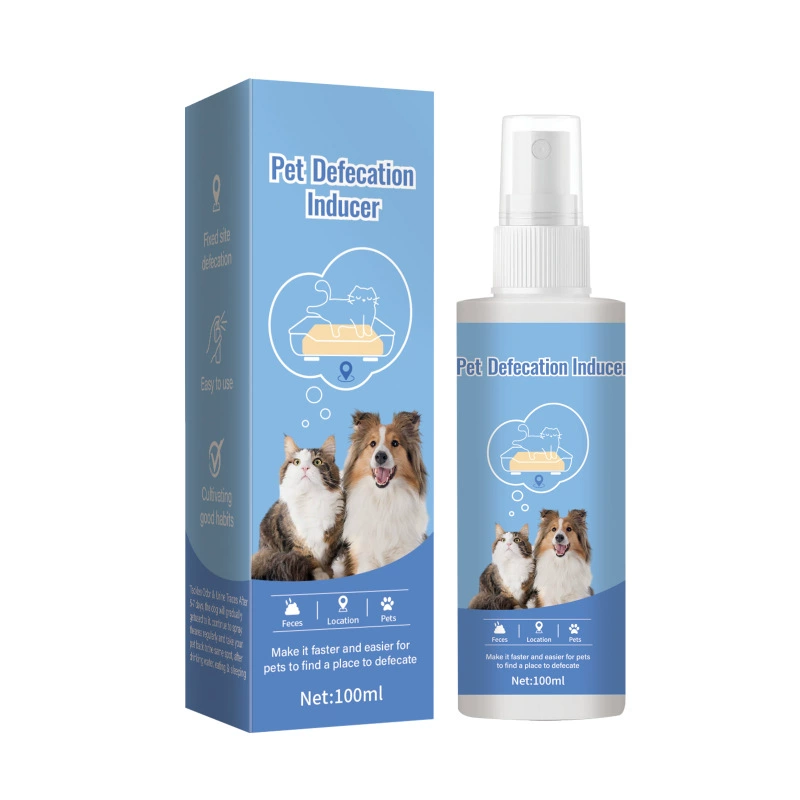 Спрей-аттрактант для уборки за животными YILEST помогает приучать собак к выгуливанию и отходам в определенных местах.