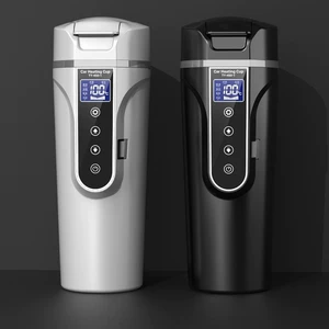 Cross-border vehicle heating water cup heating water cup car thermos cup kettle car electric cup water heater 12/24V
