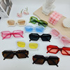 Retro trend sunglasses suitable for men and women, flashing glasses, European style