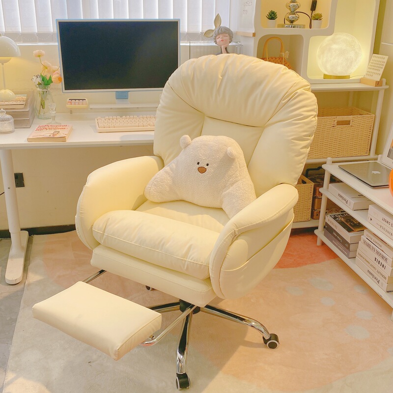 Home Computer Lazy Sofa Chair Comfortable Sedentary Leisure Back Chair Can Sit and Lie down Dormitory Bedroom Desk Chair