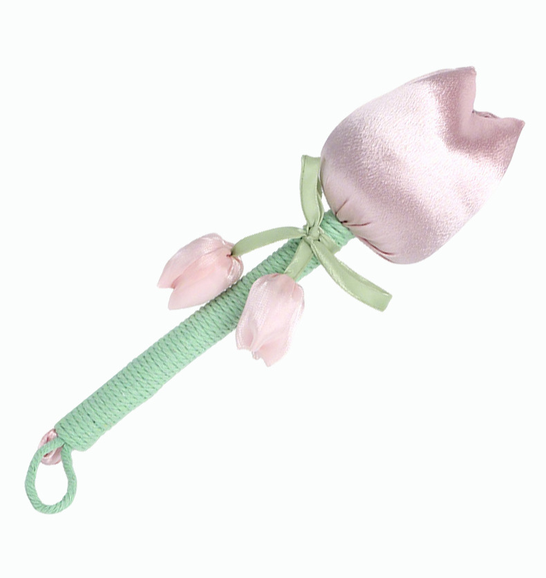 Ai Cao Mallet Mugwort Massage Hammer Handheld Herbal Tapping Stick for Full Body Relaxation in use