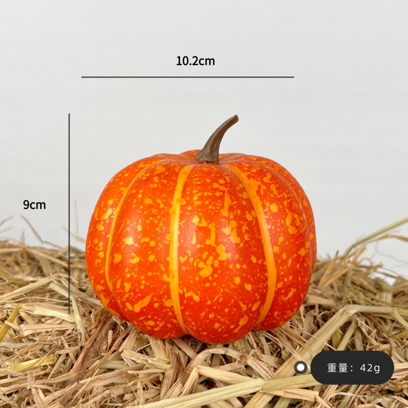 カボチャモデル収穫祭小道具農家ハロウィン装飾野菜ショッピングモールウィンドウ展示ホール装飾なし|undefined