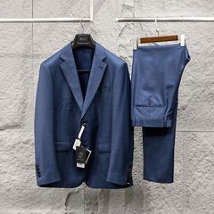 轻奢意大利Super150'S超细羊毛高奢男士商务西服西裤套装套西现货