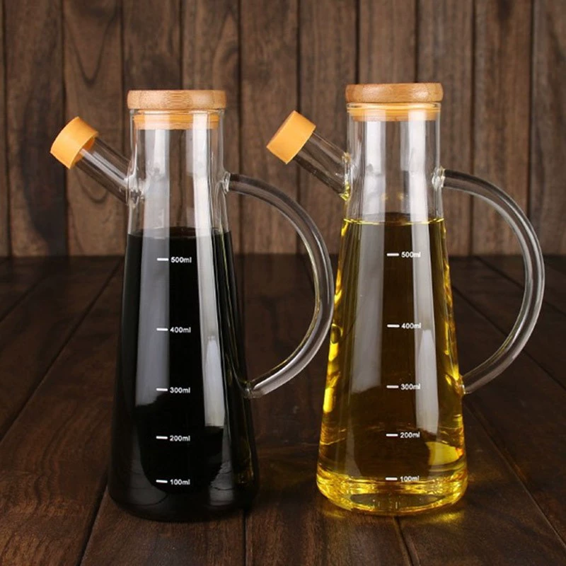 Японский герметичный современный стеклянный dispenser для масла