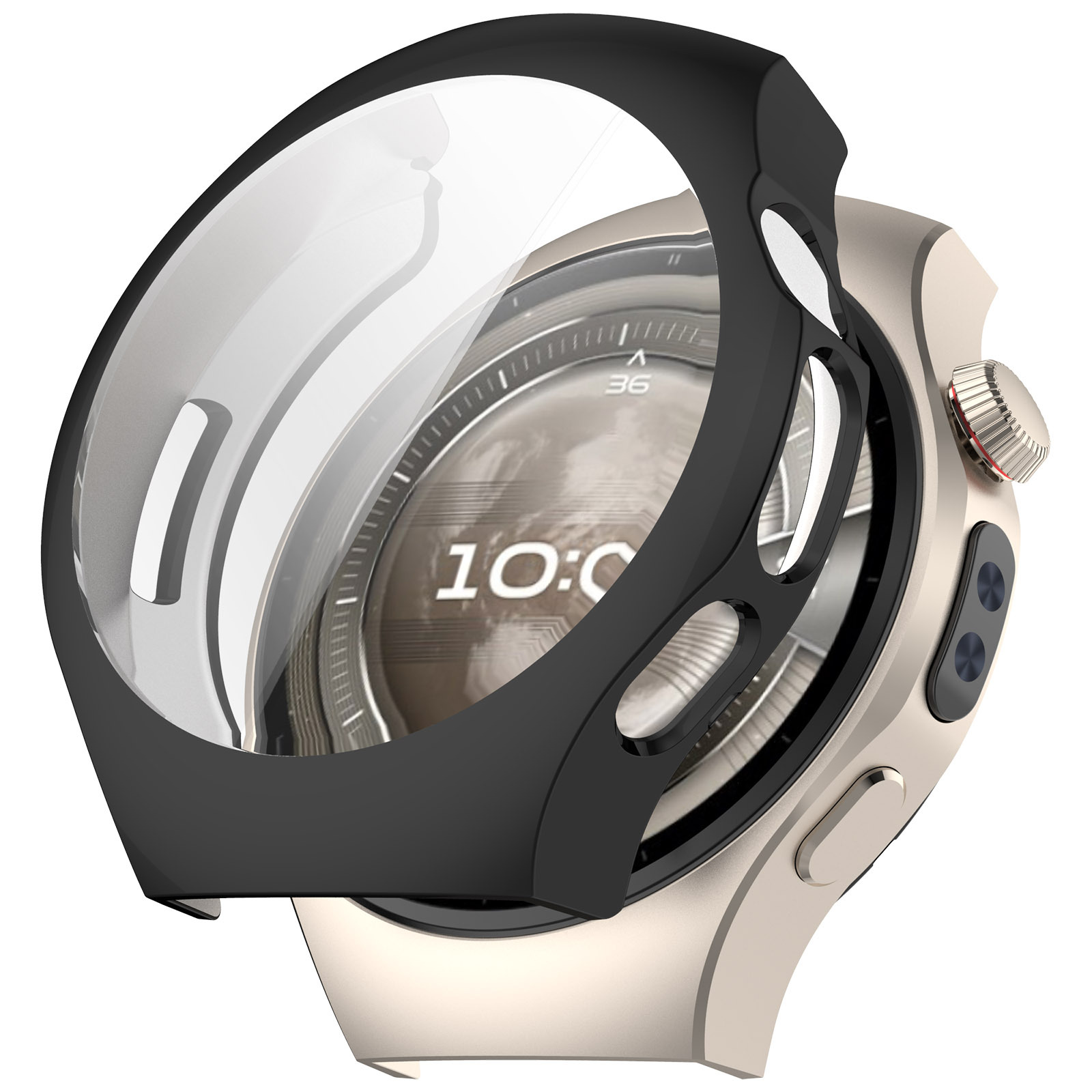 Xinyuan Shuntong is suitable for the Huawei watch5 protective case with a 42MM tempered film and a full 46MM integrated case and film watch case undefined