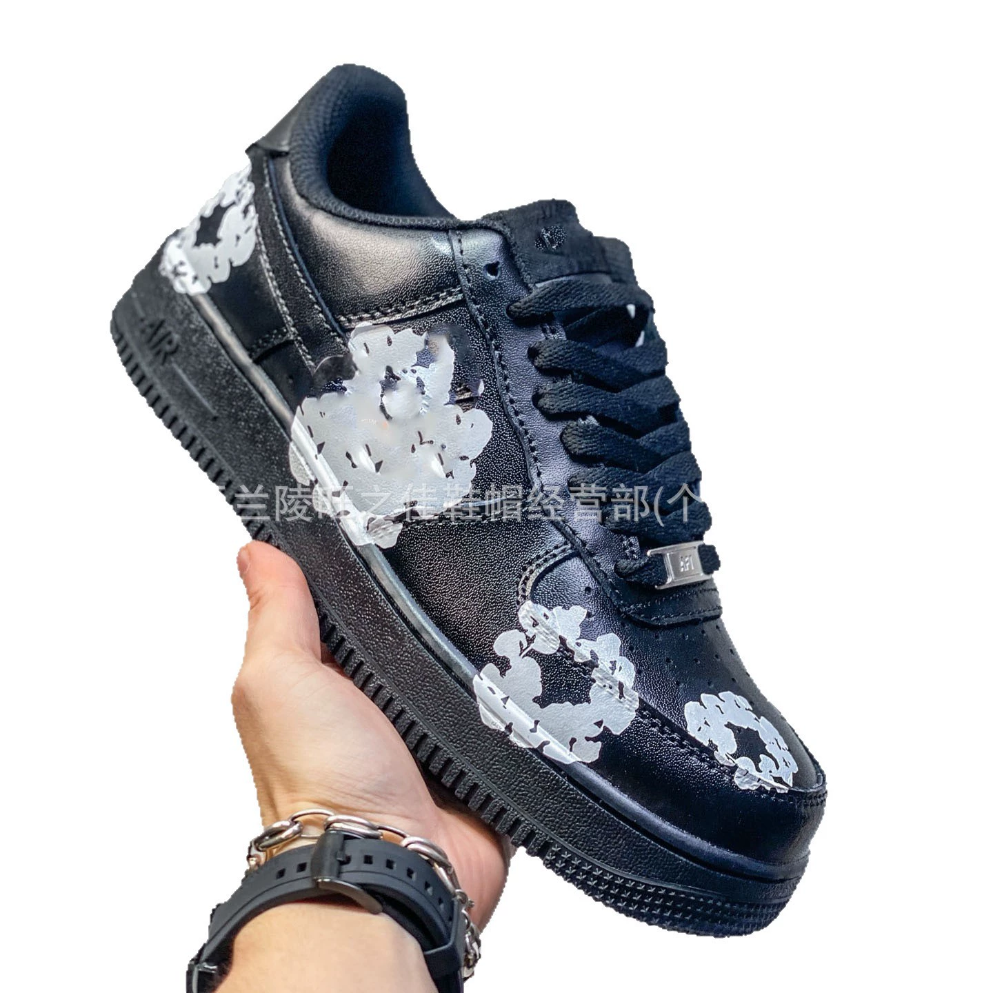 Мужские и женские кеды Putian Air Force 1'07 Low G Air Force One, низкие, с пейзажной росписью, повседневные бордовые кеды