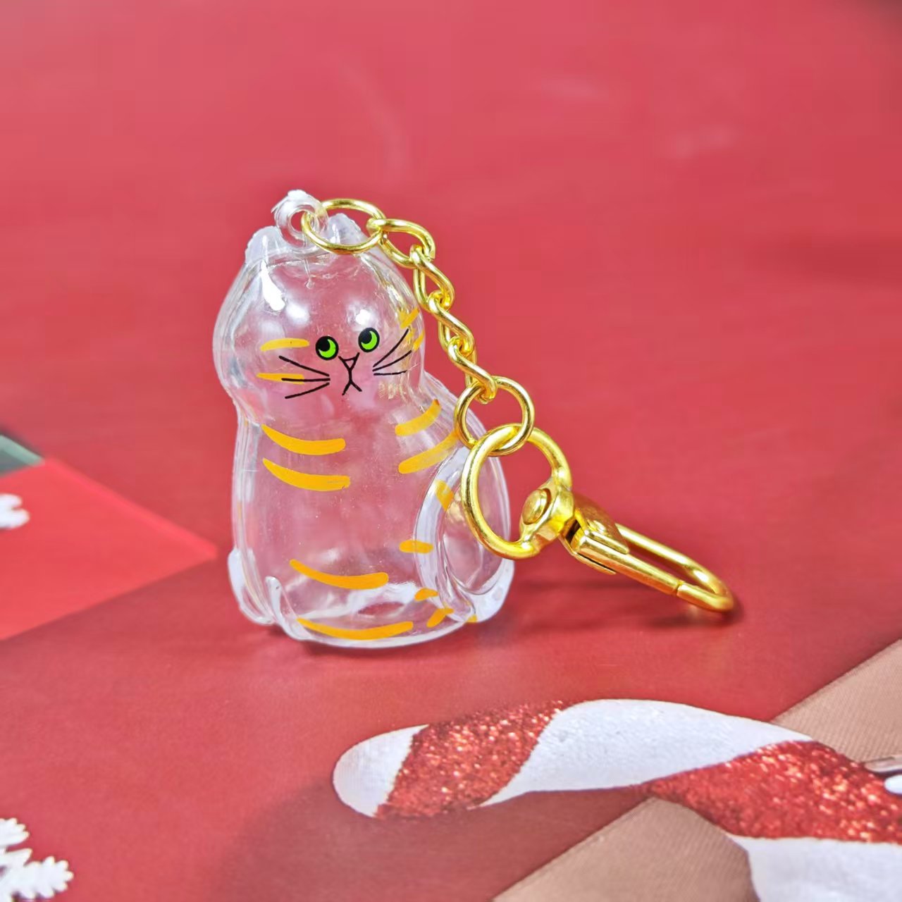 Caja de Almacenamiento Transparente para Pelo de Gato, Popular Transfronterizo, Cápsula para Guardar Pelo de Gato, Bolsa Conmemorativa, Llavero, Colgante para el Cuidado del Gato