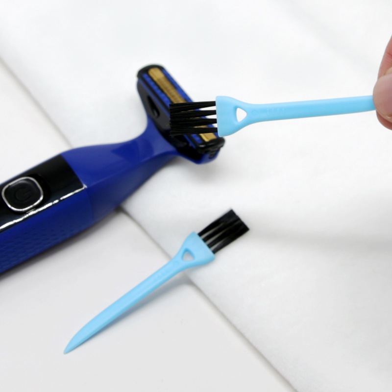 Cepillo de limpieza eléctrico nylon plástico pequeño cepillo Afeitadora cepillo de regalo ácaros instrumento de limpieza cepillo pequeño