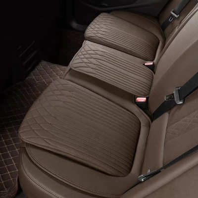 Integrated High-Rebound Sponge Flat Single-Piece Seat cushion, seat cover - flat-seat-cushion-one-piece-rear-seat-cushion-brown