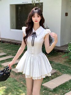 ��ʽ������Ůpolo�I�����@���B��ȹ2025�ļ�С�w�乫�������ȹ��