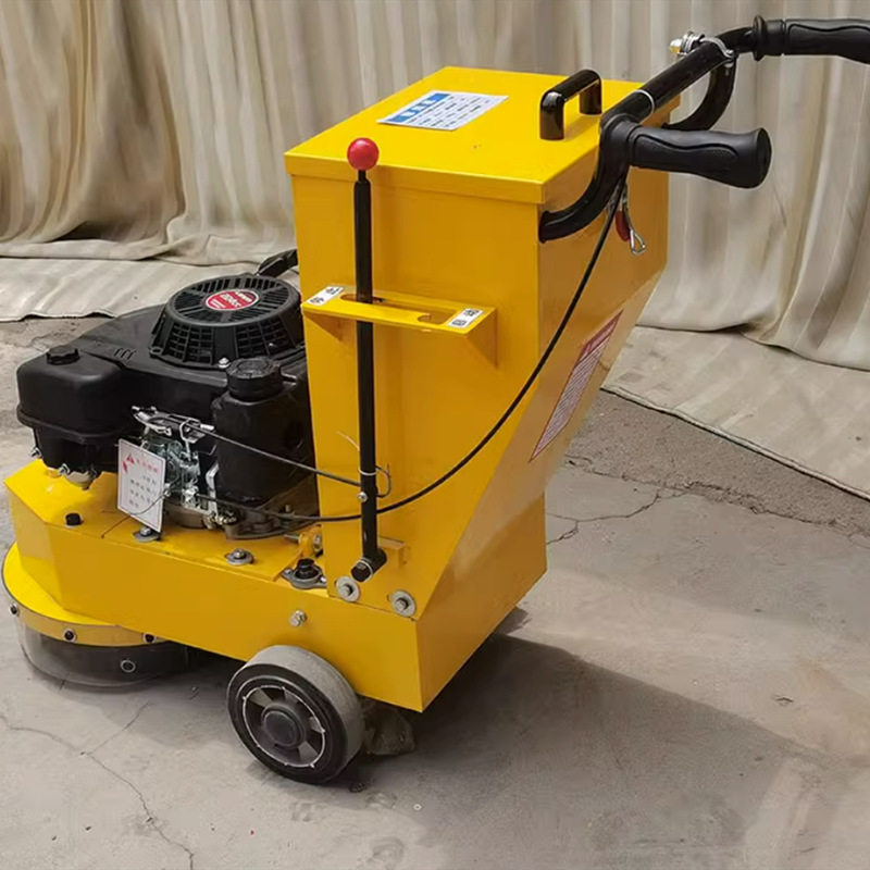 热熔旧标线除线机 斑马线道路清线机小型热熔冷漆旧线清除设备