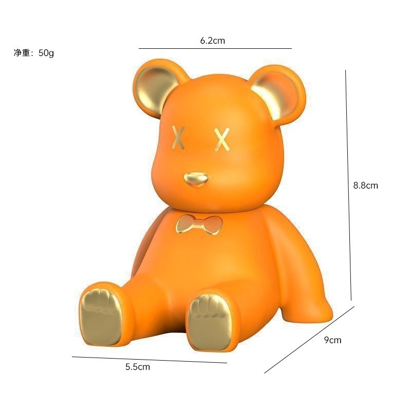 【소프트 비닐】 폭력적인 곰돌이 휴대폰 거치대