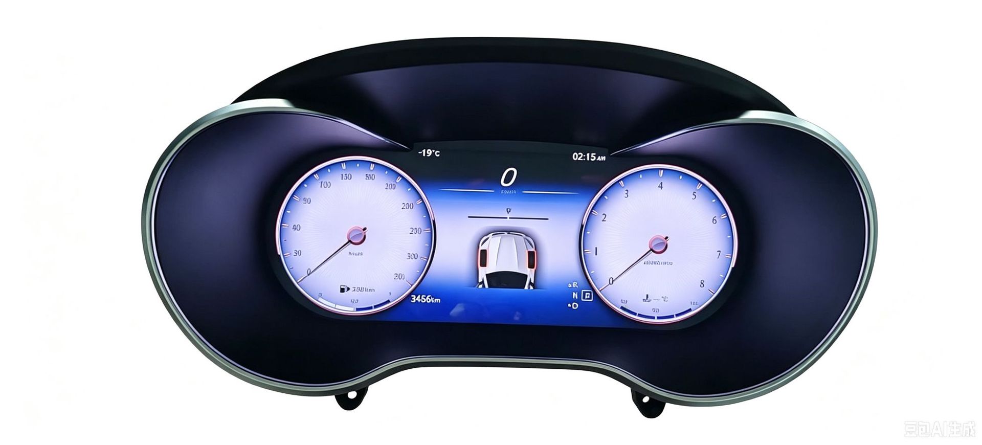 Suitable for Mercedes-Benz Glc/C-Class W205/Ntg5.0 Upgrade to Full Lcd Instrument Panel, Plug and Play, Non-Destructive Connection