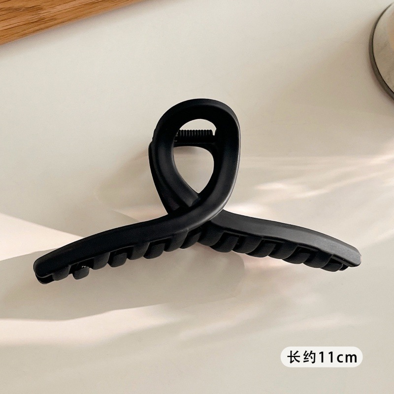 Nuevo clip de celebridad en línea elegante clip de tiburón elegante horquilla de Cabeza trasera grande clip coreano horquilla accesorios para el cabello al por mayor