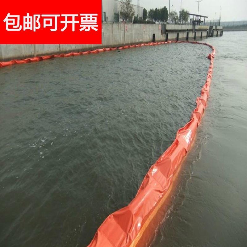 吸油索PVC围油栏固体浮子水面围油吸油拦截围堵河道工业吸油毡
