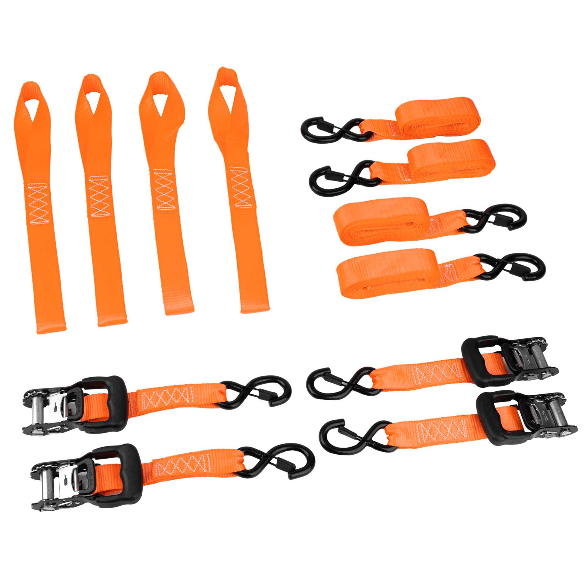 1.5 inch Ratchet Tie Down Straps货物捆绑带棘轮拉紧器紧固器