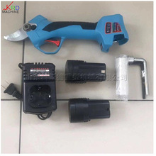 手持便攜式電動修枝剪   果園樹枝剪切機  小型鋰電池充電剪刀