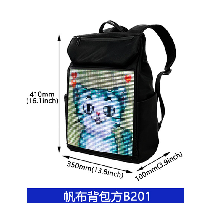 光粒子led背包系列跨境大容量硬壳酷炫恶魔之眼钢铁侠骑士双肩包|undefined