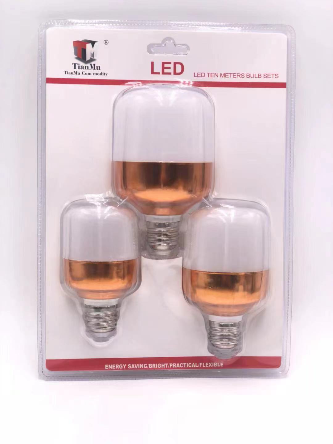 Bombilla LED de alta luminosidad y bajo consumo, lámpara de iluminación doméstica con base de aluminio dorado, venta directa de fábrica