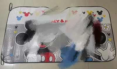 car cartoon front gear car – Sun shade - mickey-mouse